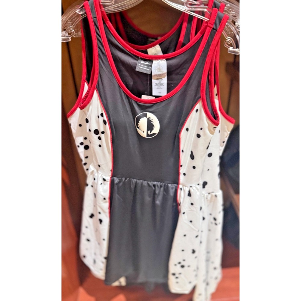 2026 Disney Parks Cruella Athletic Dress XXL Skort Vilains 101 Dalmatians